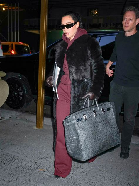 hermes birkin fur coat|kim kardashian fur coat.